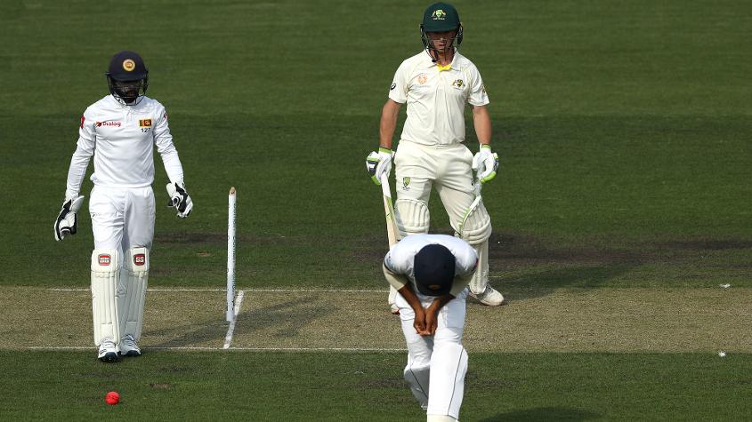 Mendis was hit on the right hand on day one of the wram up tie against CA XI