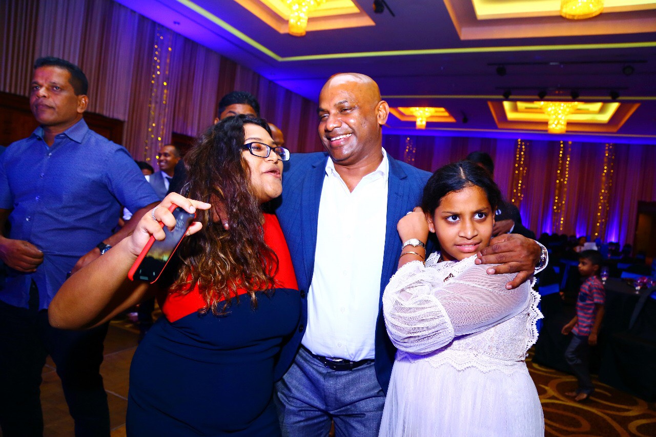 Sanath with Kids