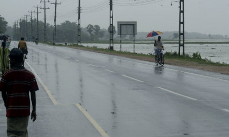 පළාත් කිහිපයකට වැසි