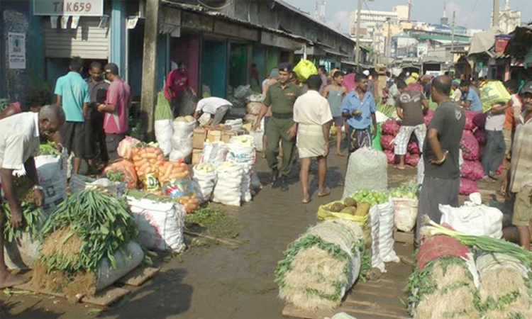 ඇඳිරි නීතිය පවතින කාලයේ එළවළු බෙදා හැරීමේ වැඩපිලිවෙලක්