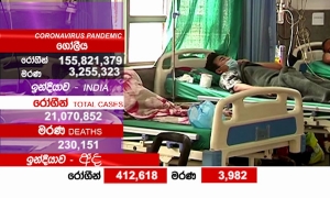 දිනක දී වාර්තා වූ වැඩිම කොවිඩ් රෝගීන් ගණන ඉන්දියාවෙන්