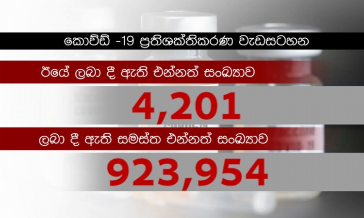 අවුරුදු 60ට වැඩි පුද්ගලයන්ට සහ අධි අවදානම් කණ්ඩායම් සඳහා එන්නත් අඛණ්ඩව