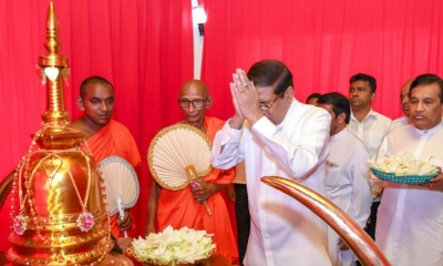 කුමන තරාතිරමක අයෙකු වුවද මහා සංඝරත්නයට අපහාස කරන්නේ නම් එය දැඩිව ප්‍රතික්ෂේප කරනවා....ජනපති