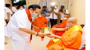 ජූජ්‍ය වැලමිටියාවේ කුසලධම්ම නාහිමි 84 වැනි ජන්ම දින ආශිර්වාද බෝධි පූජාව - අග්‍රාමාත්‍යතුමා‌ගේ ප්‍රධානත්වයෙන් (වීඩියෝ)