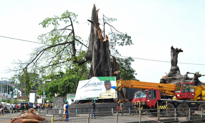 වසර 400කට වඩා පැරණි නිදහසේ සංකේතය කඩා වැටේ