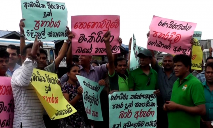 පොහොට්ටුවේ මන්ත්‍රි ආබාධිත සෙබලාට පහරදී ඝාතනය කරන බවට තර්ජනයක්