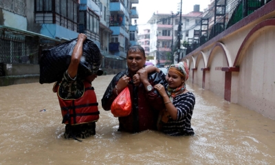 නේපාලයේ ගංවතුරින් 43ක් මරුට