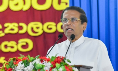 පරිසරය රැකීමේ දී දේශපාලන න්‍යාය පත්‍රවලට වැඩ කරන්න එපා - ජනපති (වීඩියෝ)