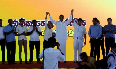 සජිත්ගේ ජයග්‍රාහි ගමන හෙල උරුමය අරඹයි: SLFP කැස්බෑව සහ කොළඹ දිස්ත්‍රික් සංවිධායකවරු ගැලවේ