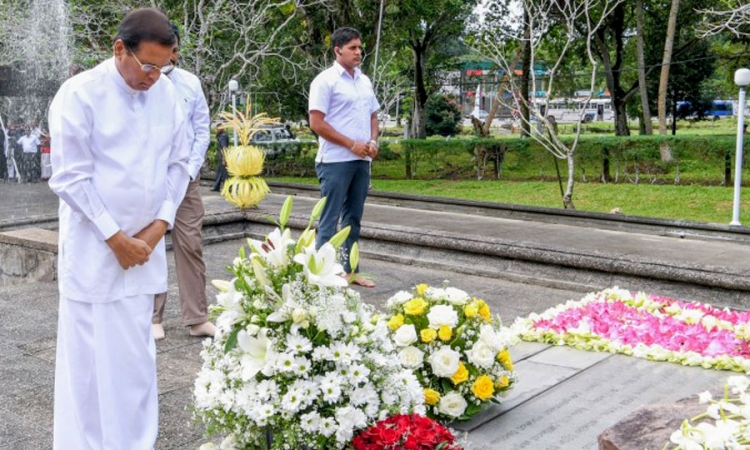 බණ්ඩාරනායක ශ‍්‍රීමතාණන්ගේ 60වන ගුණ සමරුව අද