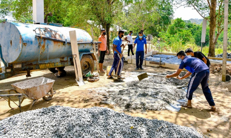 මාතලේ, විල්ගමුව, හිඹිලියාකඩ යටිතල පහසුකම් සංවර්ධනය ඇරඹේ.