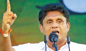 තම පක්ෂයේ කිසිවෙකු ආණ්ඩුව සමග එක් නොවන බව, සජිත් පවසයි.