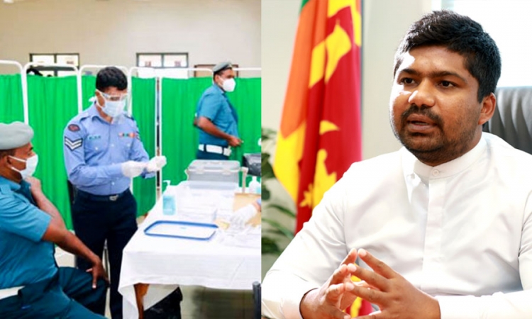 ගුවන්තොටුපල කාර්යමණ්ඩලයට එන්නතේ දෙවන මාත්‍රාව සදුදා සිට