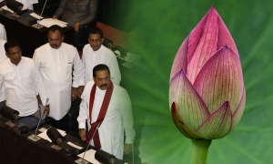 ජනපතිගේ අයවැය ඡන්ද තීන්දුව පොහොට්ටුවේ හුලං බැස්සීමක්