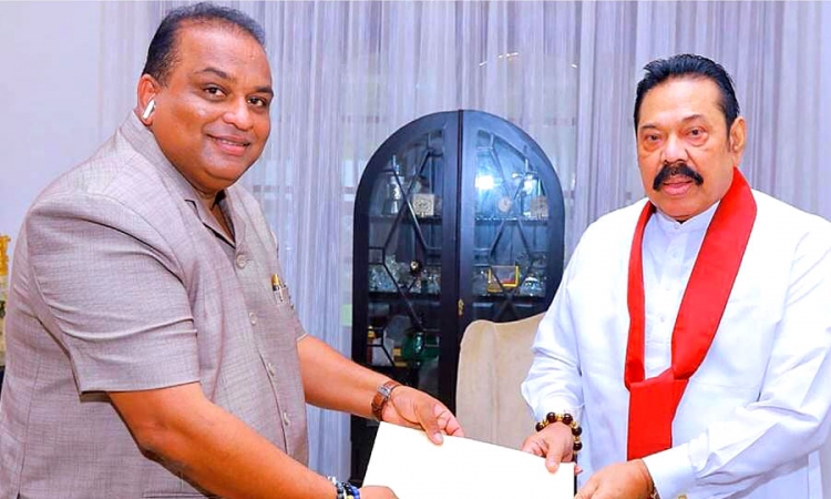 අගමැතිතුමාගේ කොළඹ දිස්ත්‍රික් සම්බන්ධීකාරක ලෙස ධනසිරි අමරතුංග පත්කරයි