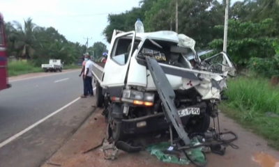 ඉබ්බන්කටුව අනතුරින් 3කට බරපතල තුවාල