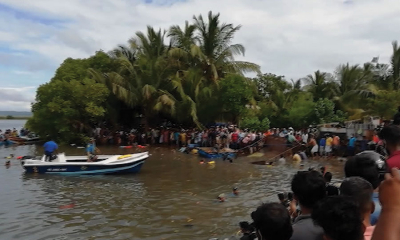 කින්නියා අනතුර සම්බන්ධයෙන් අත්අඩංගුවට ගත් තිදෙනා, ලබන 08 දක්වා රක්‍ෂිත බන්ධනාගාරයට(වීඩියෝ)