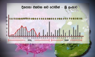 කොවිඩ් 19 රෝගය වැළඳුනු සංඛ්‍යාව 248 දක්වා ඉහළට