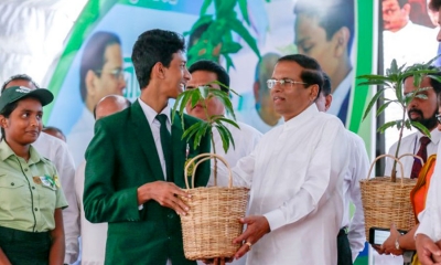 මත්ද්‍රව්‍ය සහ පරිසරය විනාශයට තනතුරු නොසලකා දඬුවම්;  ජනපති