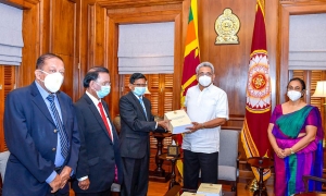 දේශපාලන පලිගැනීම් විමර්ශන කොමිෂන් සභා වාර්තාව ජනපතිට භාරදෙයි