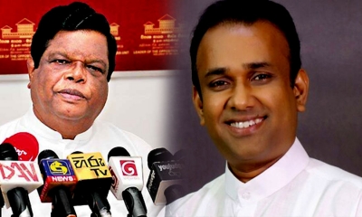 කැබිනට් ප්‍රකාශක ධූරයට අමාත්‍යවරු දෙදෙනෙක්