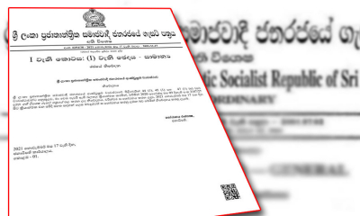 අමාත්‍යංශ කිහිපයක ආයතනික හා නෛතික රාමුව සංශෝධනයක්