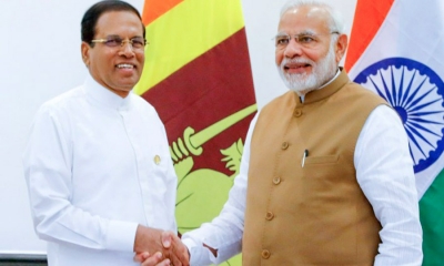 ඉන්දීය අග‍්‍රාමාත්‍ය නරේන්ද්‍ර මෝදි මහතාට ජනපතිගෙන් සුබපැතුම් ….