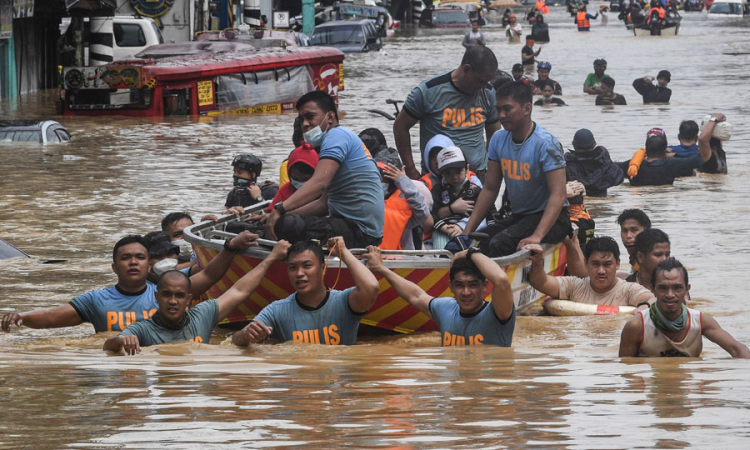 පිලිපීනයේ ධාරානිපාත වැසි