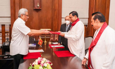 බැසිල් රාජපක්ෂ මුදල් අමාත්‍යවරයා ලෙස දිවුරුම් දෙයි