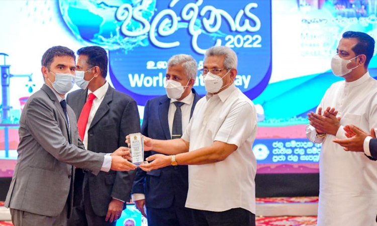 ලෝක ජල දින සැමරුම ජනපති, අගමැති ප්‍රධානත්වයෙන්