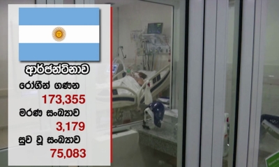 ආර්ජන්ටිනාවේ ICU ඇඳන් හිඟයක්