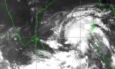 “අම්ෆන්” චණ්ඩ සුළි කුණාටුව නිසා 150mm වැඩි තද වැසි (වීඩියෝ)