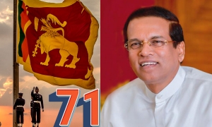 ජනපති නිදහස් දින සුබ පැතුම්