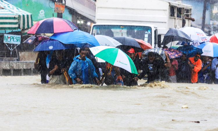 ඩොමිනිකාවට බලපෑ මහ වැස්ස