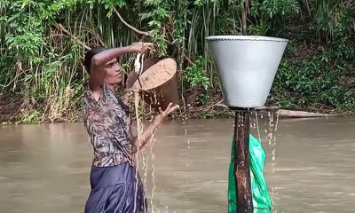 පිය සෙනහස අහිමි දරුවන් රකින්න යකඩ මවක් (වීඩියෝ)