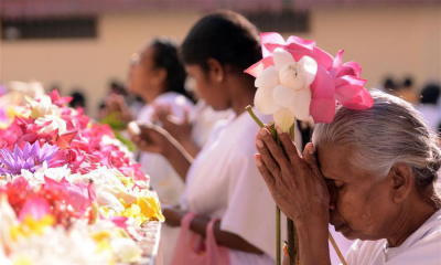 වප් පුර පසළොස්‌වක පොහොය අදයි