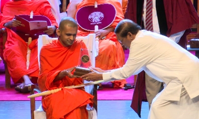 ප්‍රාචීන පණ්ඩිත උපාධි ප්‍රදානෝත්සවය ජනපති ප්‍රධානත්වයෙන් (වීඩියෝ)