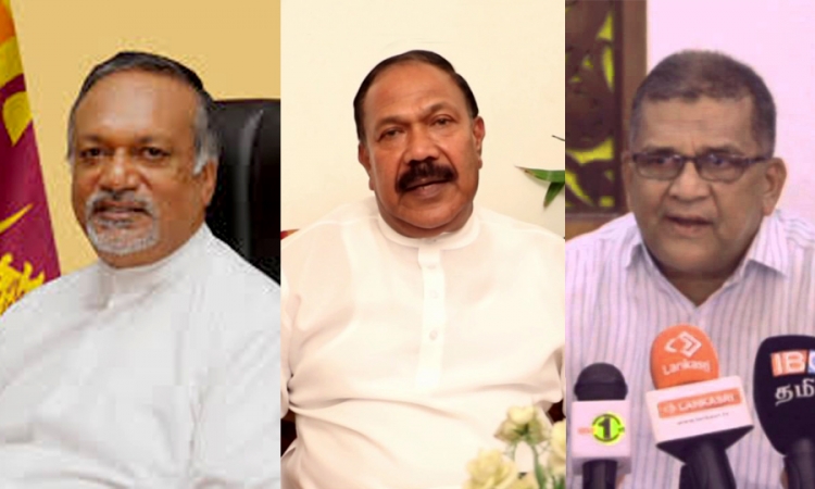 නව අමාත්‍යවරු දෙදෙනෙක් සහ නියෝජ්‍ය අමාත්‍යවරයෙක් දිවුරුම් දෙති