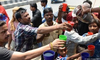 දකුණු ඉන්දියාවේ ජල හිඟය උග්‍ර අතට