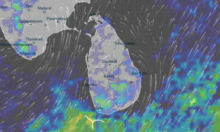 අද කාලගුණය