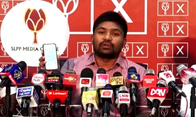 හරීන්ගේ ට්විටර් පණිවුඩය ගැන චානක පැහැදිලි කරයි..(වීඩියෝ)