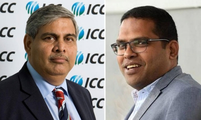 ඇමැති හරින් ICC සභාපති හමුවේ