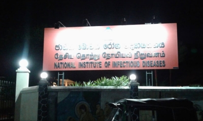 වෛරසය ආසාදිත බවට සැක 71ක්  පසුගිය සතිය තුළ ජාතික බෝවන රෝග විද්‍යායතනයට